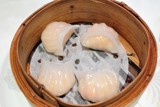 エビの蒸し餃子