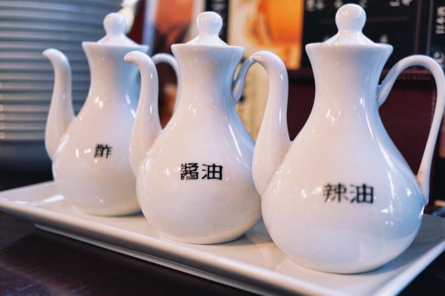 餃子用の調味料